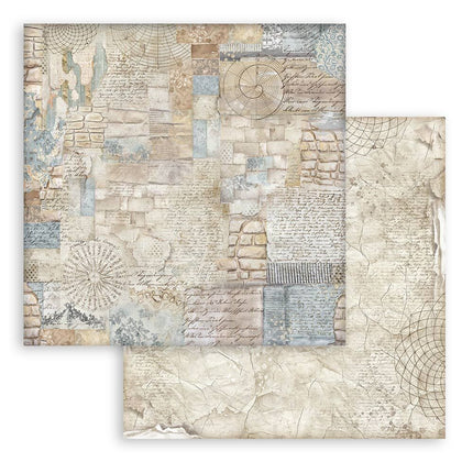Stamperia - Silent Sea Backgrounds - 12x12 Paper Pad