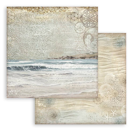 Stamperia - Silent Sea Backgrounds - 12x12 Paper Pad