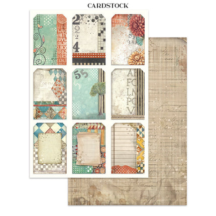 Stamperia - Furry Friends - Junk journal stickers, cut-outs, backgrounds