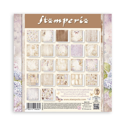 Stamperia - Quiet Days - Maxi 8x8 Paper Pad