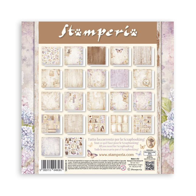 Stamperia - Quiet Days - Maxi 8x8 Paper Pad