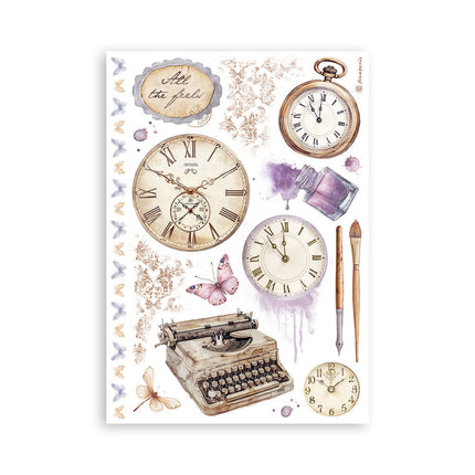 Stamperia - Quiet Days - A5 Washi Pad