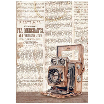 Stamperia - Quiet Days - Mini Rice paper A6 8 sheets