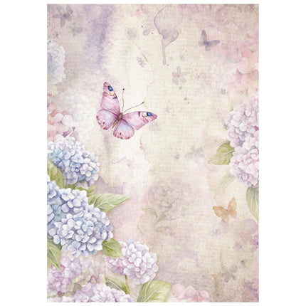 Stamperia - Quiet Days - Mini Rice paper A6 8 sheets