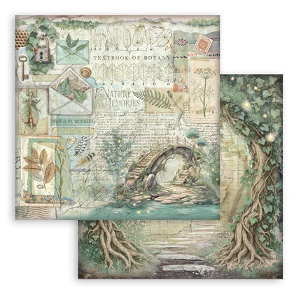 Stamperia - Herbarium Silvae - 12x12 Paper Pad
