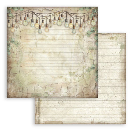 Stamperia - Herbarium Silvae Backgrounds - 12x12 Paper Pad