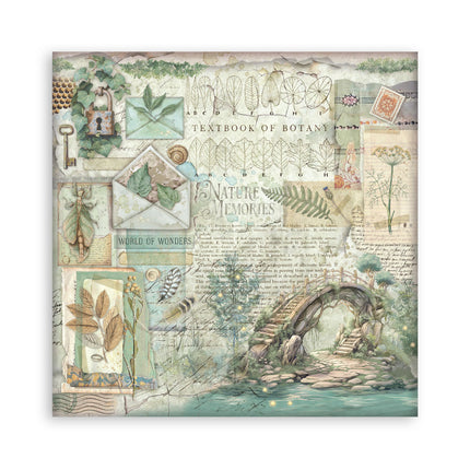 Stamperia - Herbarium Silvae - Maxi 12x12 Paper Pad
