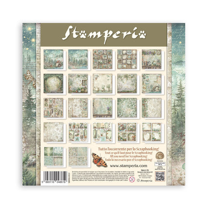 Stamperia - Herbarium Silvae - Maxi 12x12 Paper Pad