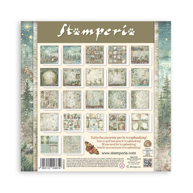 Stamperia - Herbarium Silvae - Maxi 12x12 Paper Pad