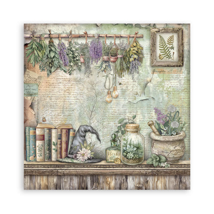 Stamperia - Herbarium Silvae - Maxi 12x12 Paper Pad