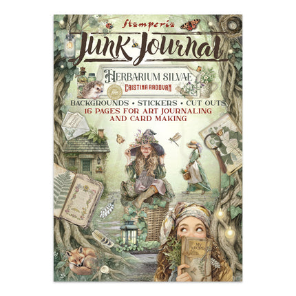 Stamperia - Herbarium Silvae - Junk journal stickers, cut-outs, backgrounds