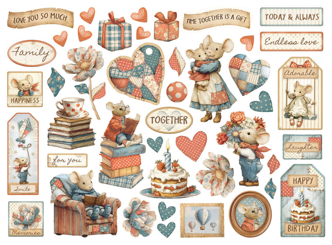 Stamperia - Family - Die Cuts