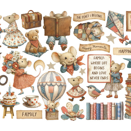 Stamperia - Family - Ephemera