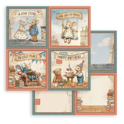 Stamperia - Family - 12x12 Paper Pad
