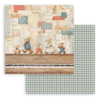 Stamperia - Family - 12x12 Paper Pad