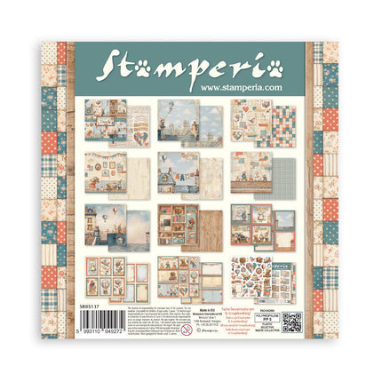 Stamperia - Family - 8x8 Paper Pad