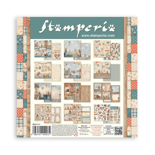 Stamperia - Family - 8x8 Paper Pad