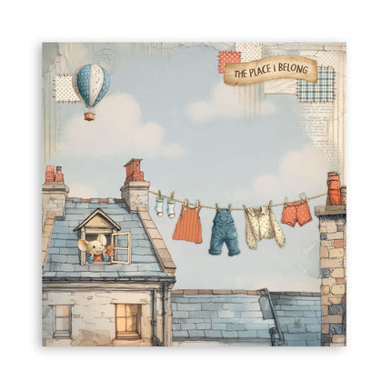 Stamperia - Family - Maxi 12x12 Paper Pad