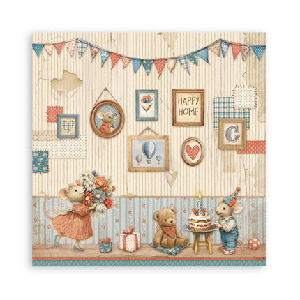 Stamperia - Family - Maxi 12x12 Paper Pad