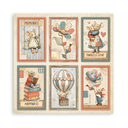 Stamperia - Family - Maxi 12x12 Paper Pad