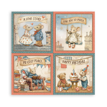 Stamperia - Family - Maxi 12x12 Paper Pad