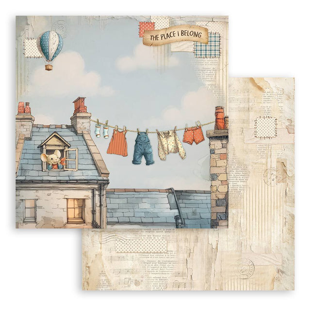 Stamperia - Family - Fresh Laundry