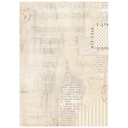Stamperia - Family - Background Rice paper A6 8 sheets