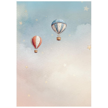 Stamperia - Family - Background Rice paper A6 8 sheets