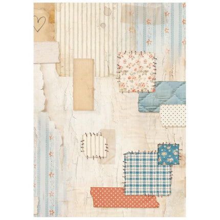 Stamperia - Family - Background Rice paper A6 8 sheets