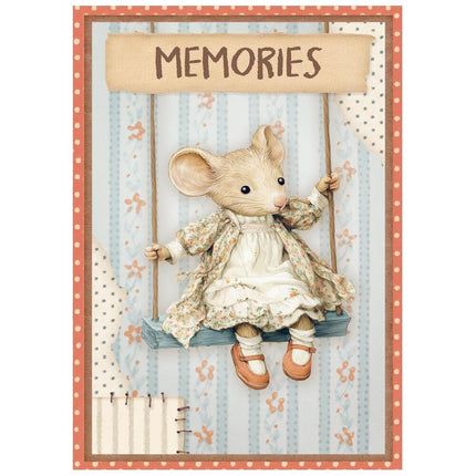 Stamperia - Family -Mini Rice paper A6 8 sheets