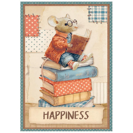 Stamperia - Family -Mini Rice paper A6 8 sheets