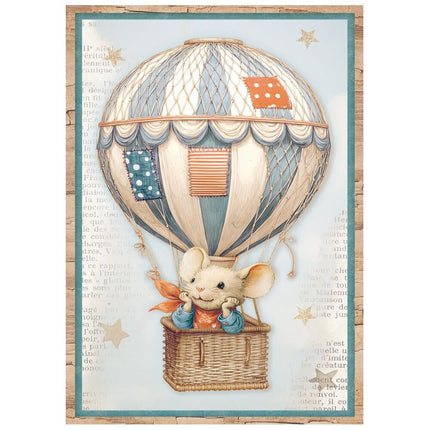 Stamperia - Family -Mini Rice paper A6 8 sheets