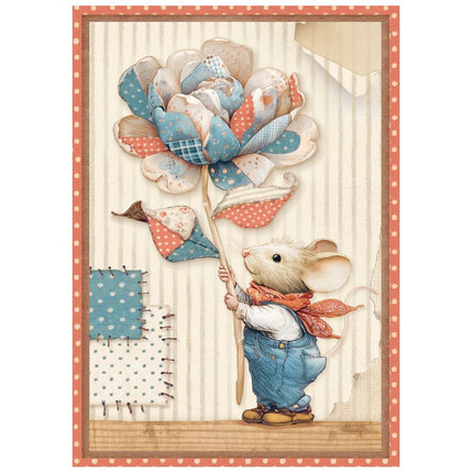 Stamperia - Family -Mini Rice paper A6 8 sheets