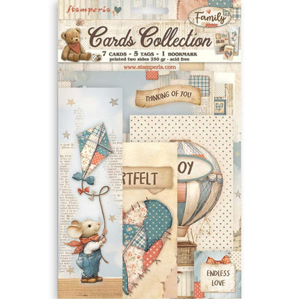 Stamperia - Family - Cards Collection