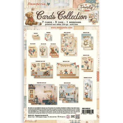 Stamperia - Family - Cards Collection