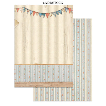 Stamperia - Baby - Junk journal stickers, cut-outs, backgrounds