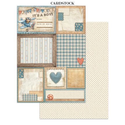 Stamperia - Baby - Junk journal stickers, cut-outs, backgrounds