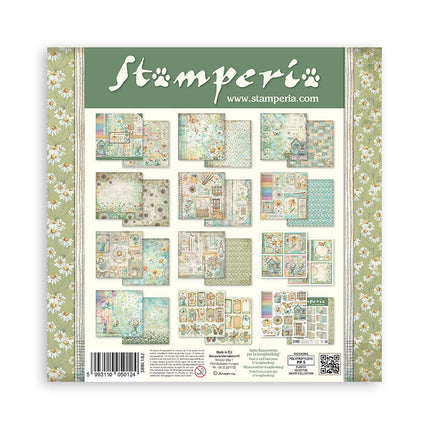 Stamperia - Daisy Art - 12x12 Paper Pad