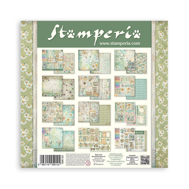 Stamperia - Daisy Art - 12x12 Paper Pad