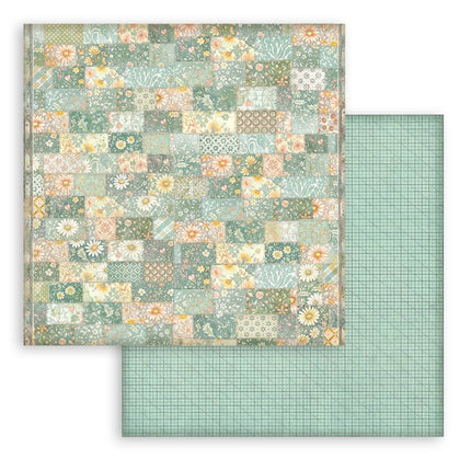 Stamperia - Daisy Art Backgrounds - 12x12 Paper Pad