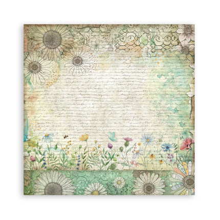 Stamperia - Daisy Art - Maxi 8x8 Paper Pad