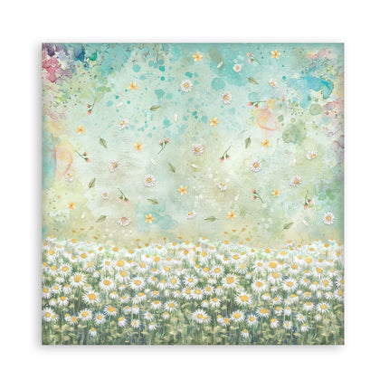 Stamperia - Daisy Art - Maxi 8x8 Paper Pad