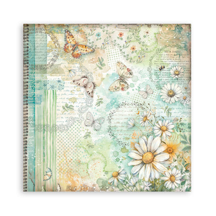 Stamperia - Daisy Art - Maxi 8x8 Paper Pad