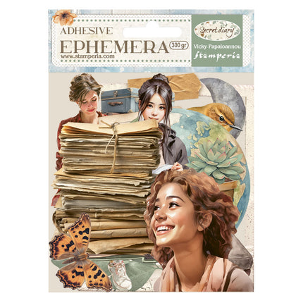 Stamperia - Secret Diary - Ephemera