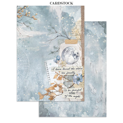 Stamperia - Secret Diary - Junk journal stickers, cut-outs, backgrounds