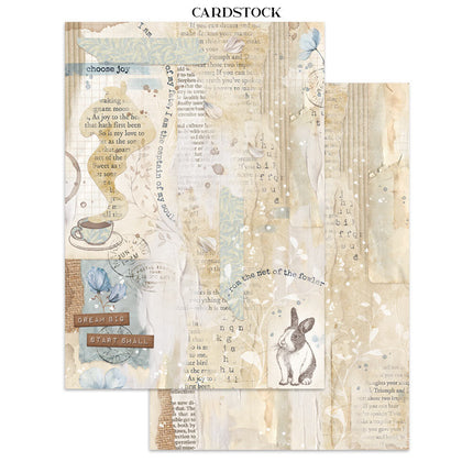 Stamperia - Secret Diary - Junk journal stickers, cut-outs, backgrounds