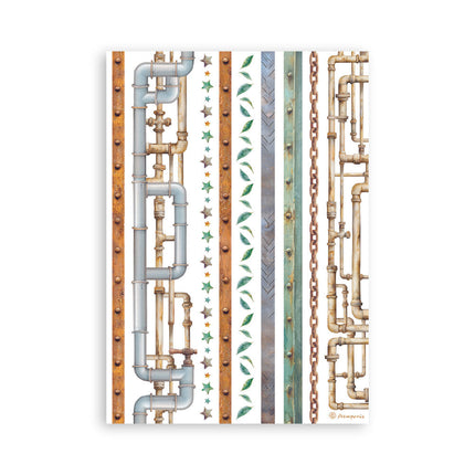 Stamperia - A New Beginning - A5 Washi Pad