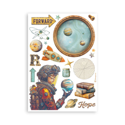 Stamperia - A New Beginning - A5 Washi Pad