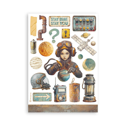 Stamperia - A New Beginning - A5 Washi Pad