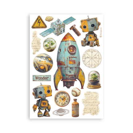 Stamperia - A New Beginning - A5 Washi Pad